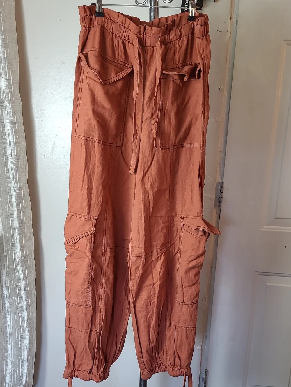 Forever 21 Rust Cargo Joggers